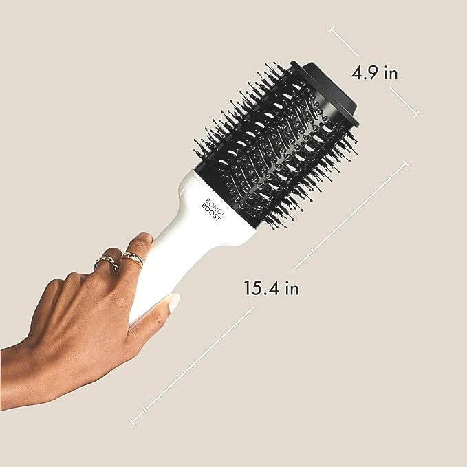 BondiBoost 75mm Dual Bristle Volumising Heated Blowout Hair Brush NEW