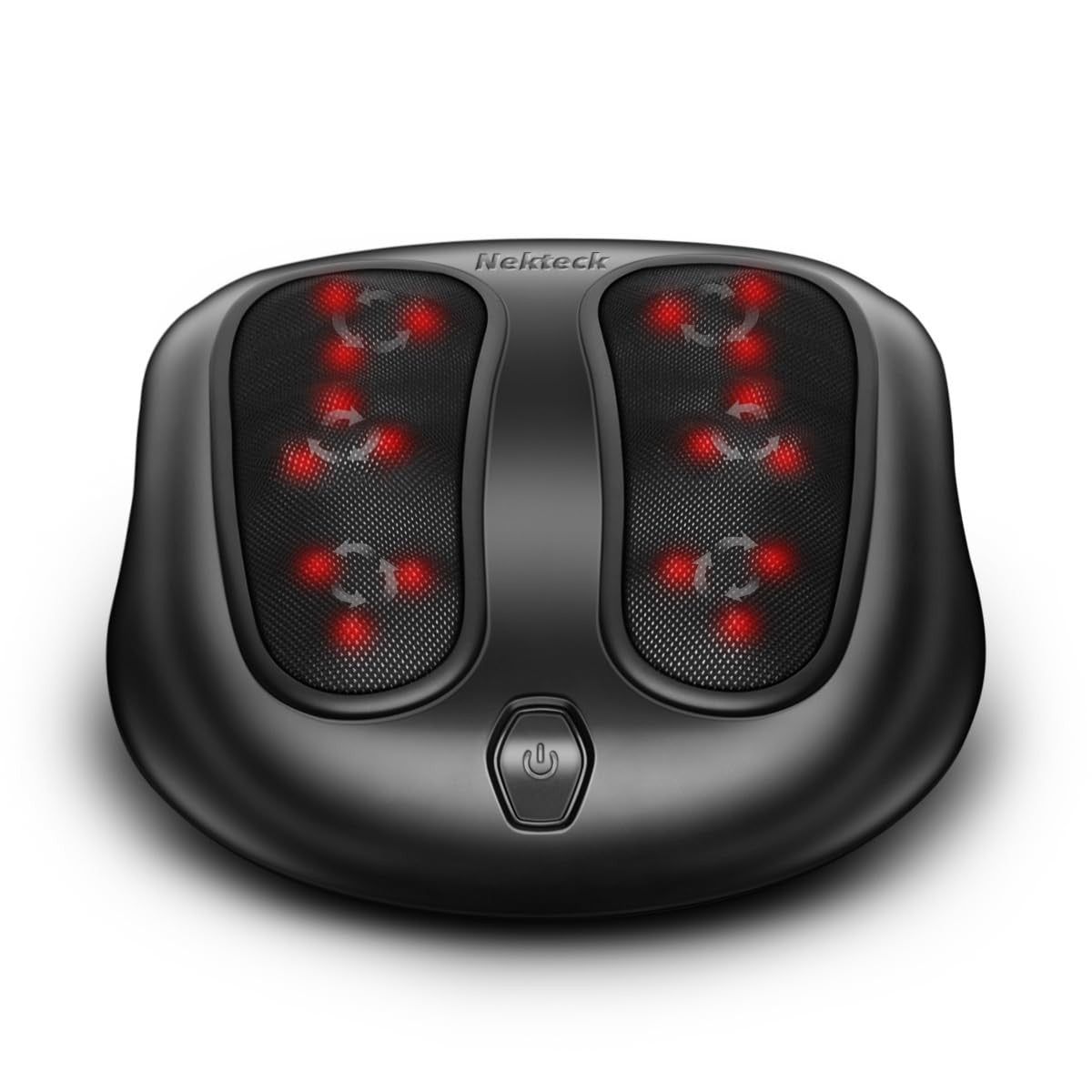 Nekteck FM-100 Kneading Wired Shiatsu Foot Massager with Infrared Heat NEW