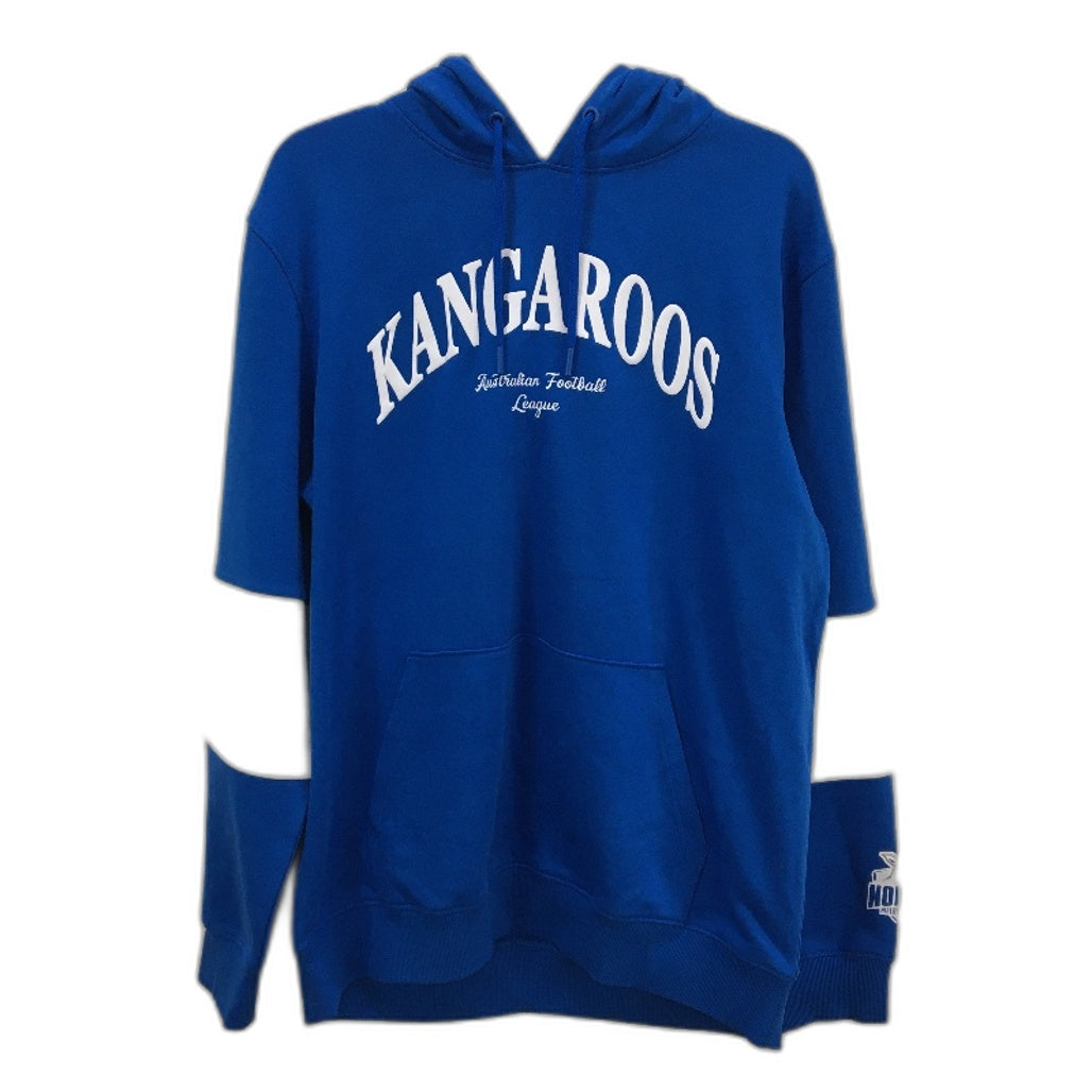 AFL Official Merch North Melbourne Kangaroos Hooded Jumper Mens Size Medium NEW