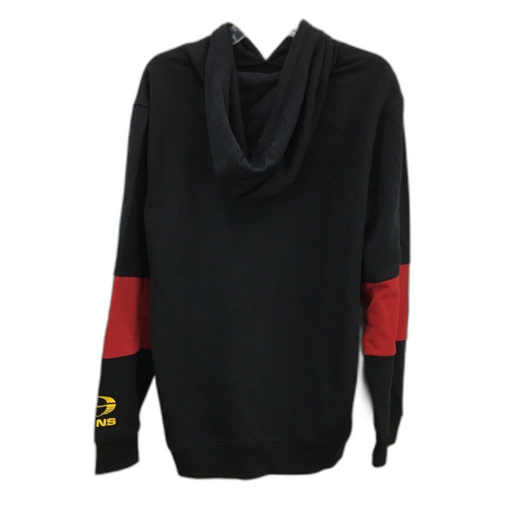 AFL Official Merch Gold Coast Suns Black Hooded Jumper Mens Size Medium NEW