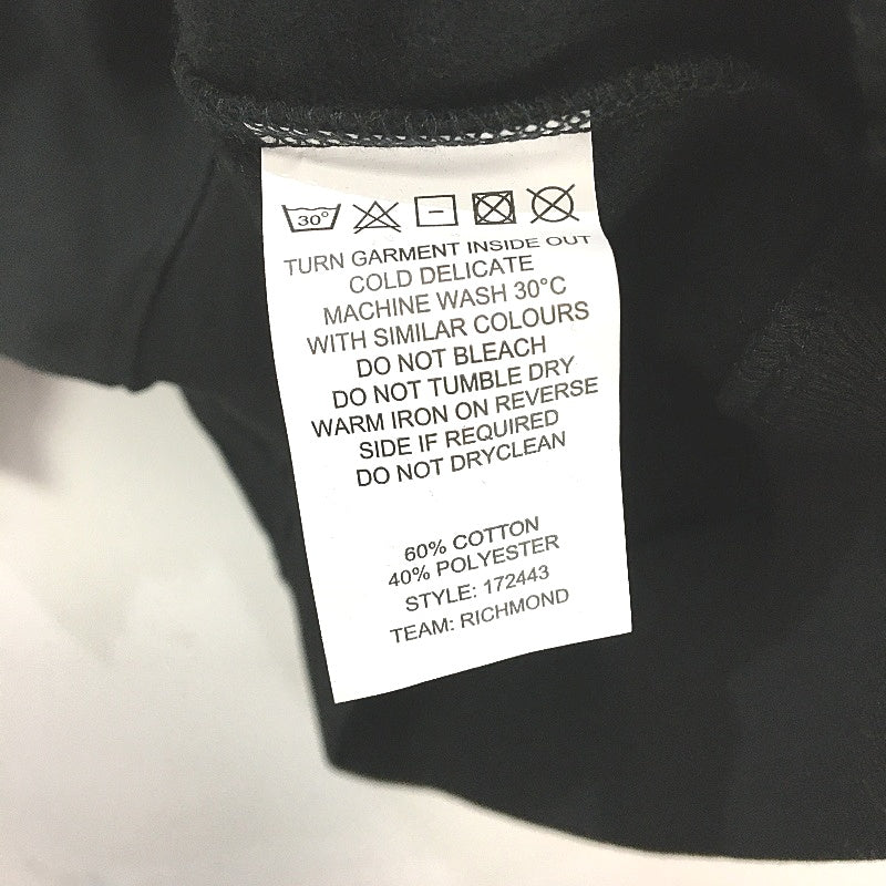 AFL Official Merch Richmond Tigers Black Hooded Jumper Mens Size Medium NEW