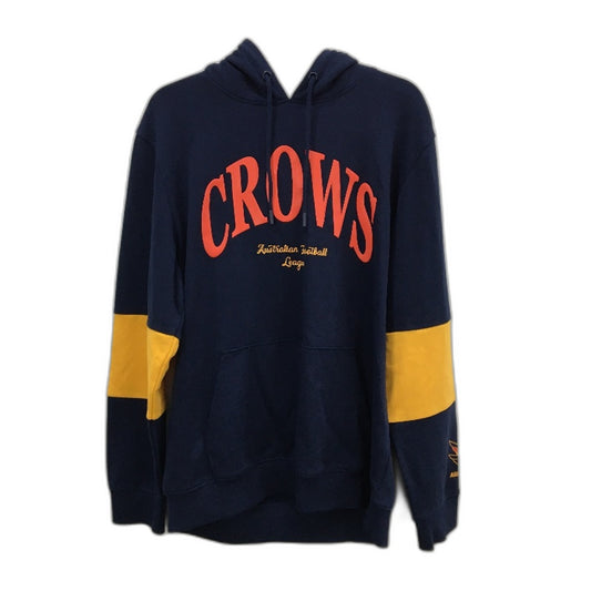 AFL Football Official Merch Adelaide Crows Navy Hooded Jumper Mens Size M NEW