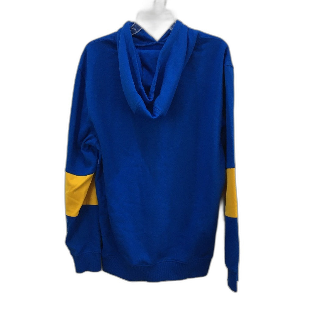 AFL Football Official Merch West Coast Eagles Blue Hooded Jumper Mens Size M NEW