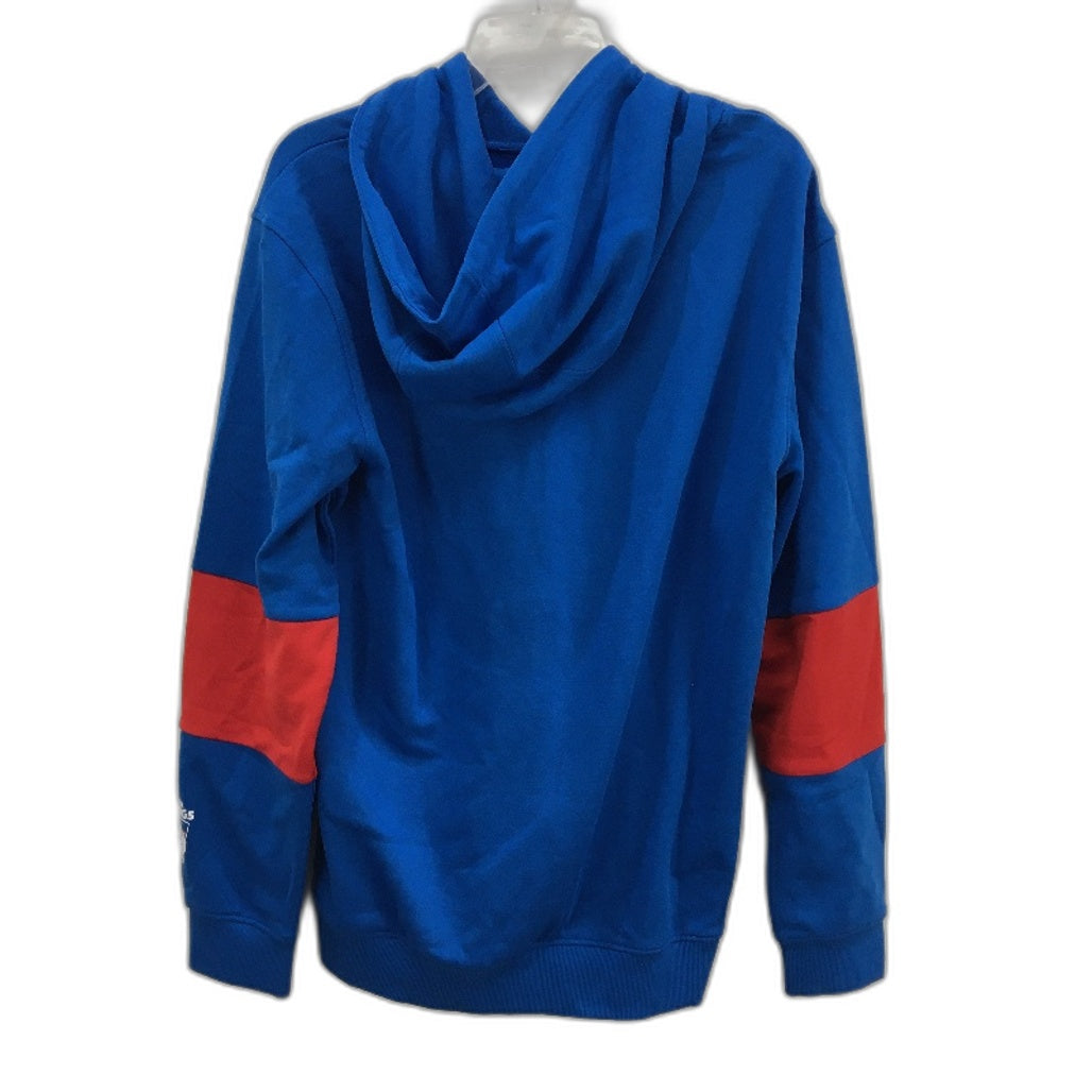 AFL Football Official Merch Western Bulldogs Blue Hooded Jumper Mens Size M NEW