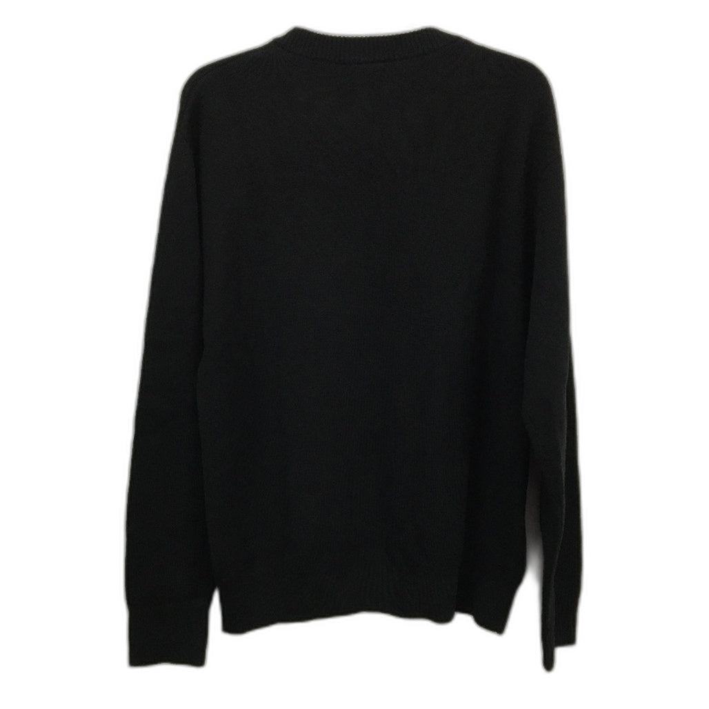 Nickelodeon Spongebob Square Pants Black Knit Sponge-Mas Jumper Mens Size M NEW