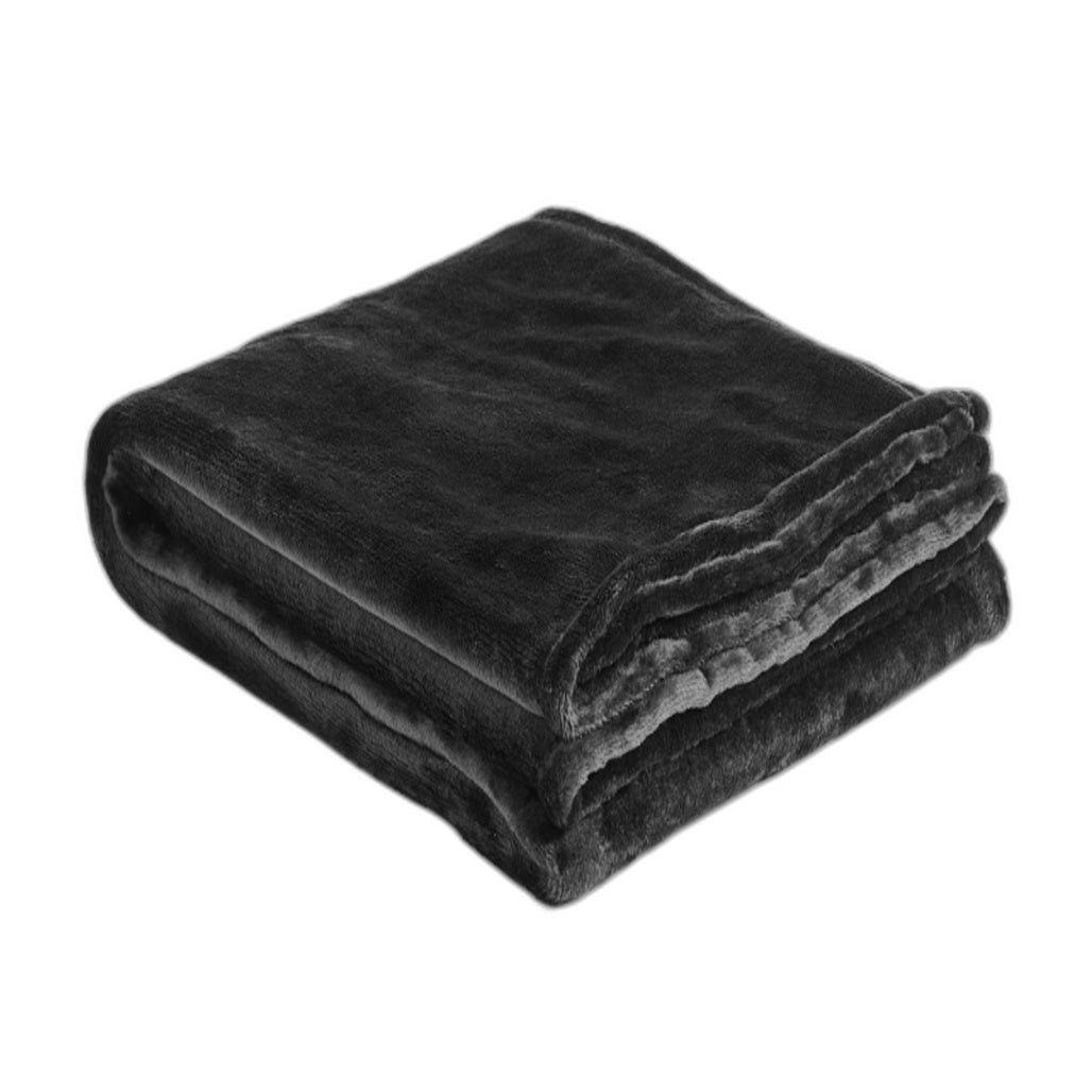 Target Ivy Supersoft Luxe Winter Warmth Dark Grey 127 x 152cm Throw Blanket NEW