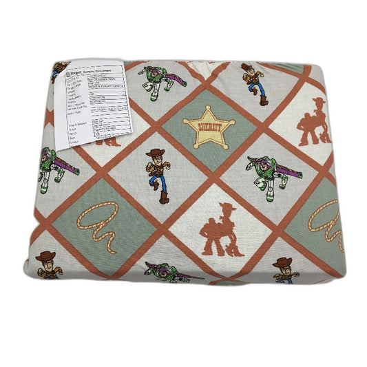 Disney Pixar Toy Story Green Reversible Cotton Quilt Cover Set DOUBLE Bed NEW