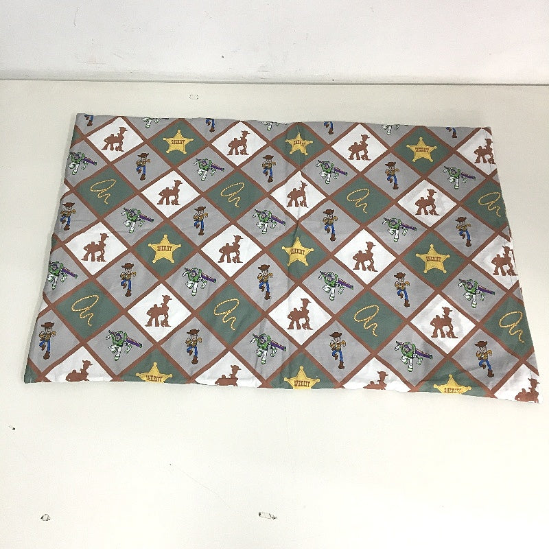 Disney Pixar Toy Story Green Reversible Quilted Coverlet Set DOUBLE Bed NEW