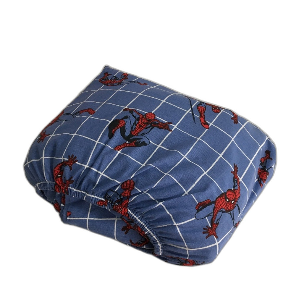 Marvel Spider-Man Reversible Cotton Quilt Cover Set & Plush Cushion DOUBLE NEW