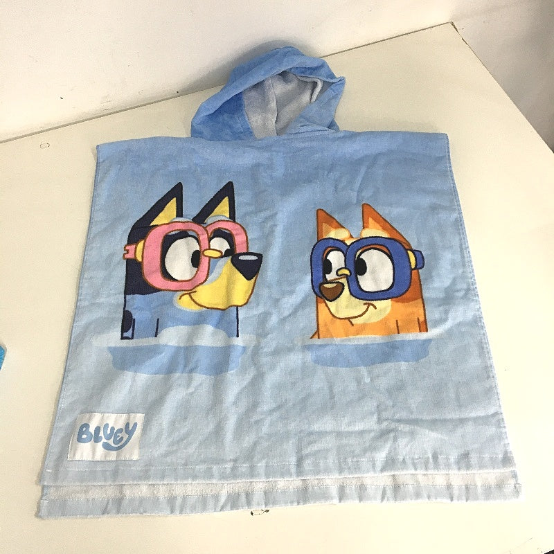 Bluey Beach & Kids Hooded Towel & Metal Drink Bottle 3 Piece Pack NEW