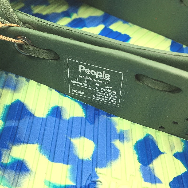 People Footwear Senna Bloom Waterproof Slip-On EVA Boat Shoes Unisex M6 L8 NEW