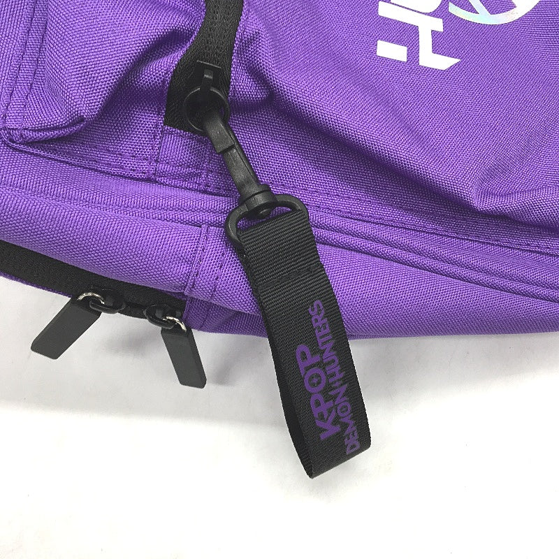 Netflix KPop Demon Hunters Huntrix Purple School Everday Backpack 40cm NEW