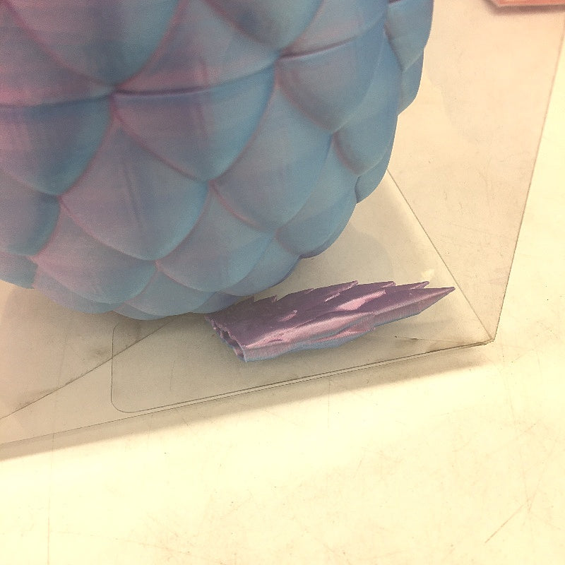 3D Printed Chromatic Multicoloured Dragon & Fidgets Artwork 9 Piece Pack NEW