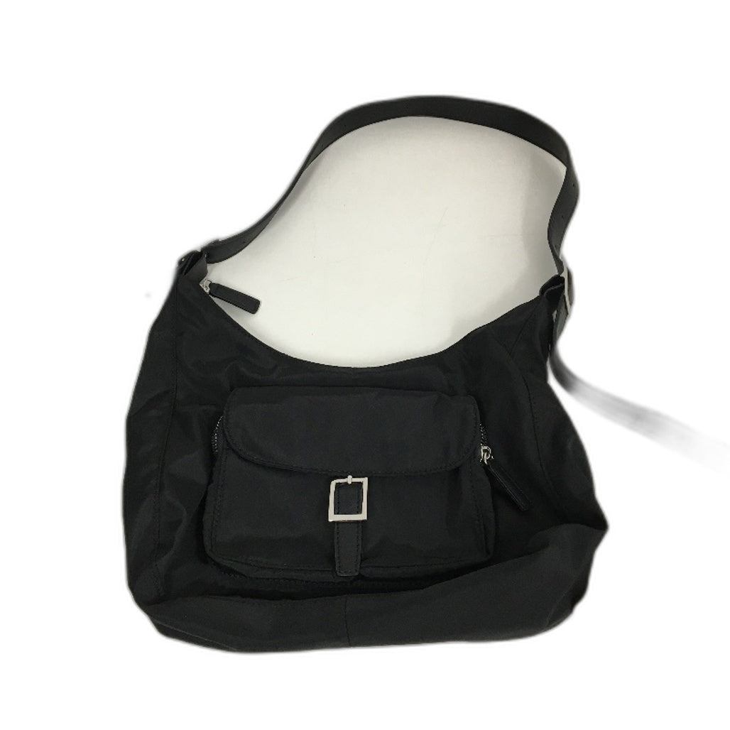 Chocolate Brown & Solid Black Adjustable Strap Shoulder Bags Matching Set NEW