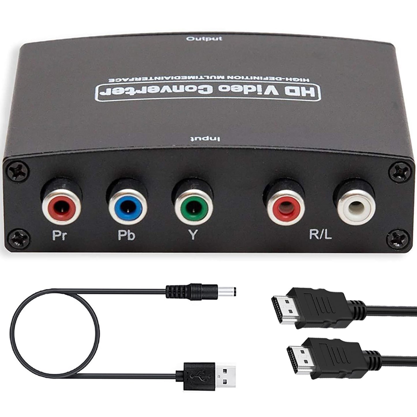 Tunghey Component to HDMI Adapter with 1M Cable for Xbox 360 PS3