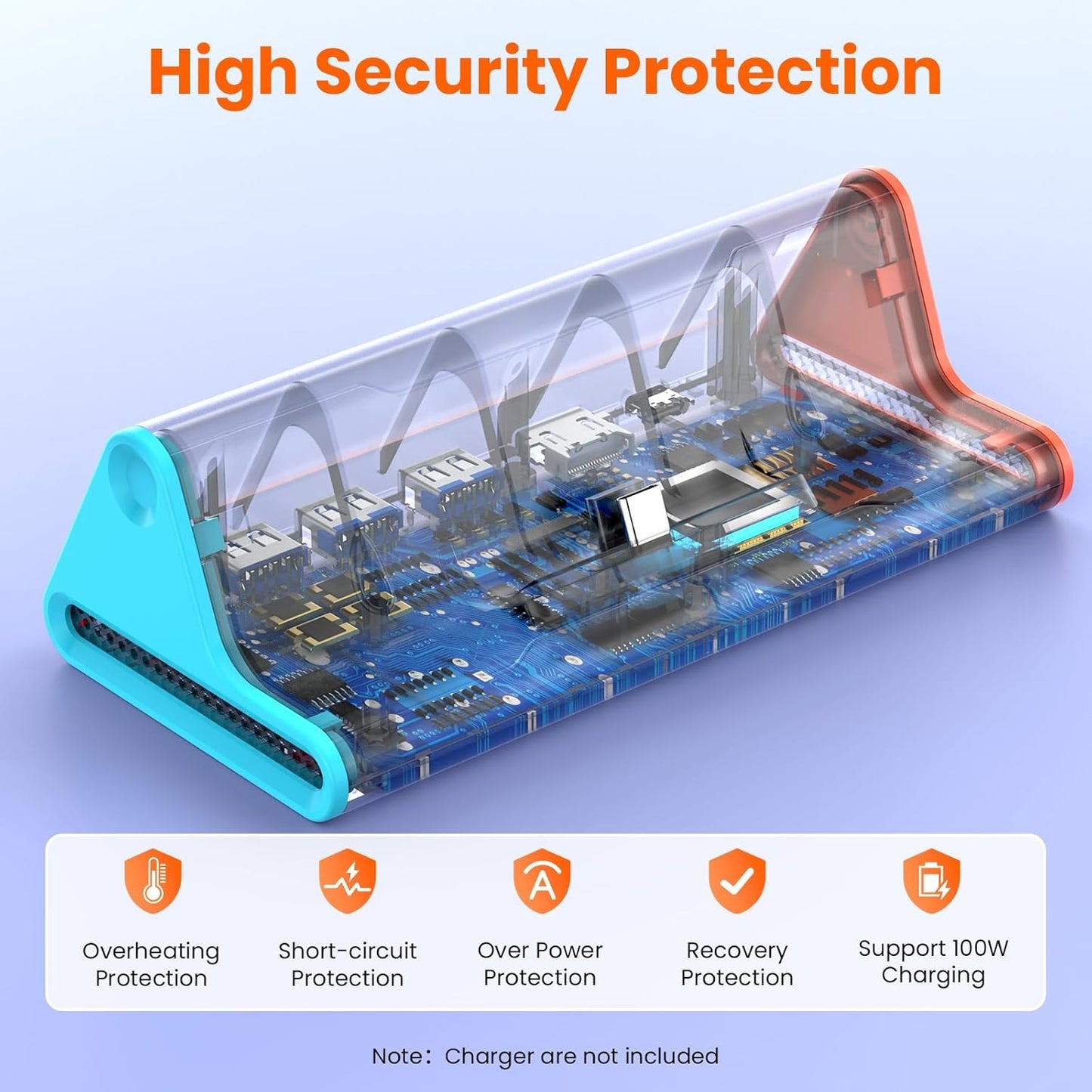 Rocketek Switch 2 Dock Station Portable TV for Nintendo AU