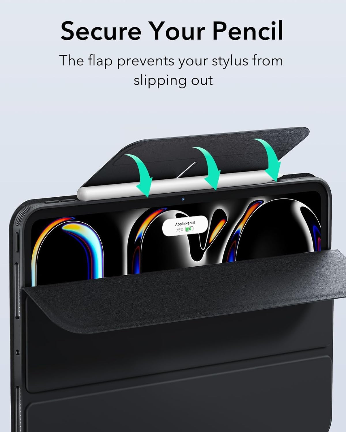 ESR iPad Pro 11 Inch Case with Removable Magnetic Cover and Pencil Holder...