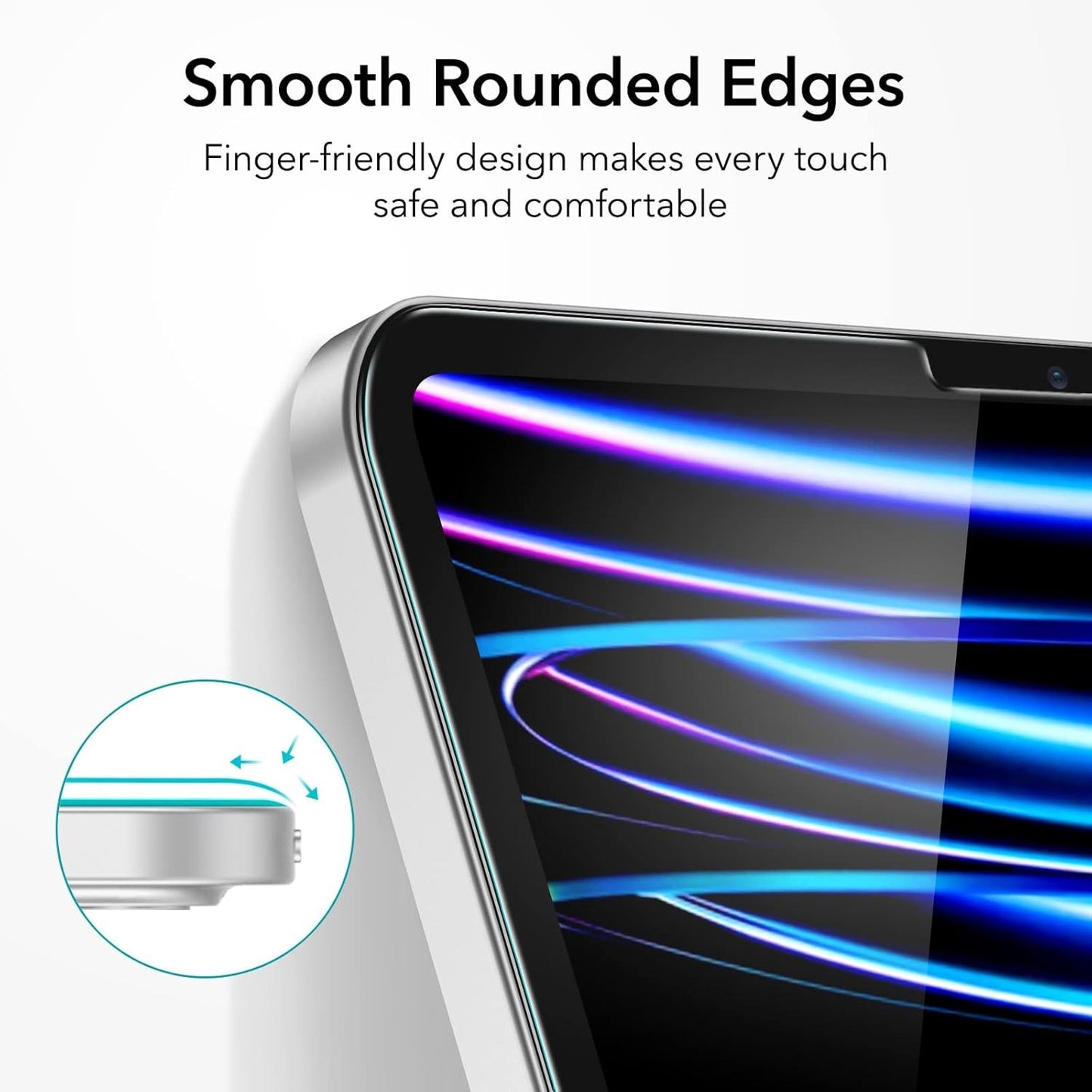 ESR Tempered Glass Screen Protector for iPad Pro 11" & Air 10.9"