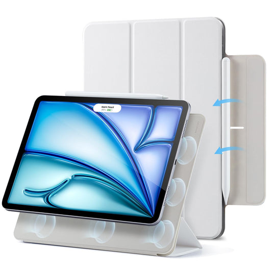 ESR iPad Air 11 Inch Case with Magnetic Attachment Slim Trifold Stand