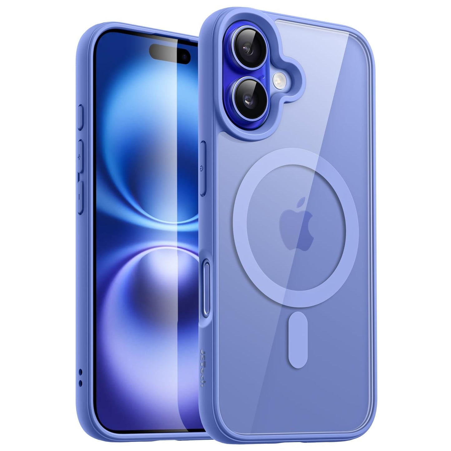 JETech Magnetic Case for iPhone 16 6.1-Inch Shockproof Bumper Cover