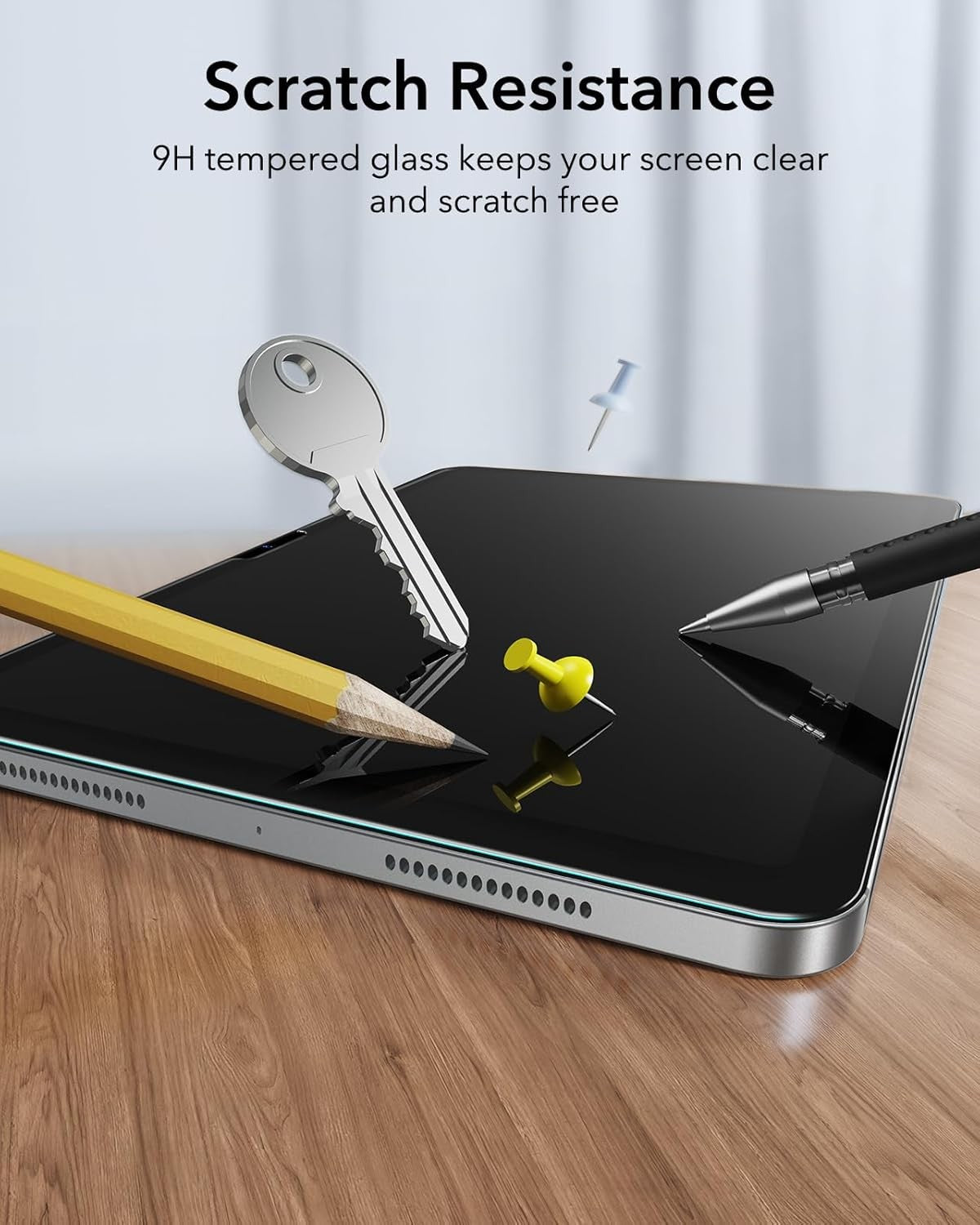 ESR 2 Pack Screen Protector for iPad Pro 11 Inch with UltraFit Tray