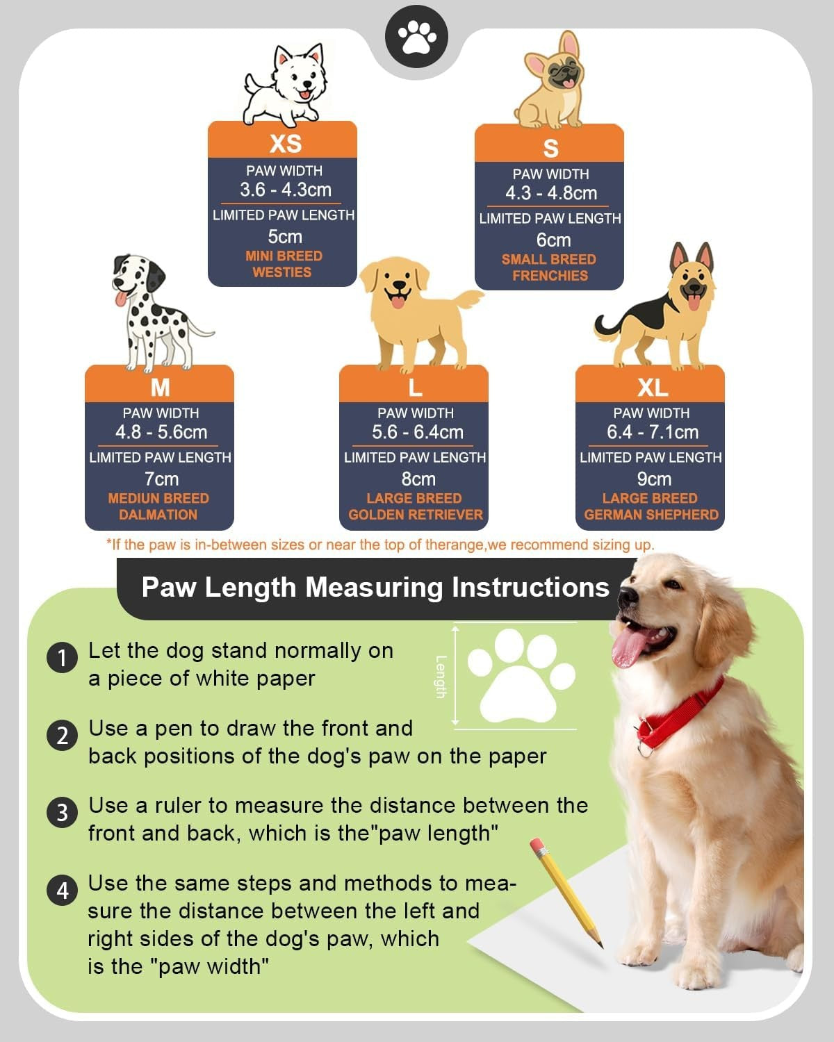 JoliR Design Waterproof Dog Shoes for Hot Pavement - Non-Slip Boots