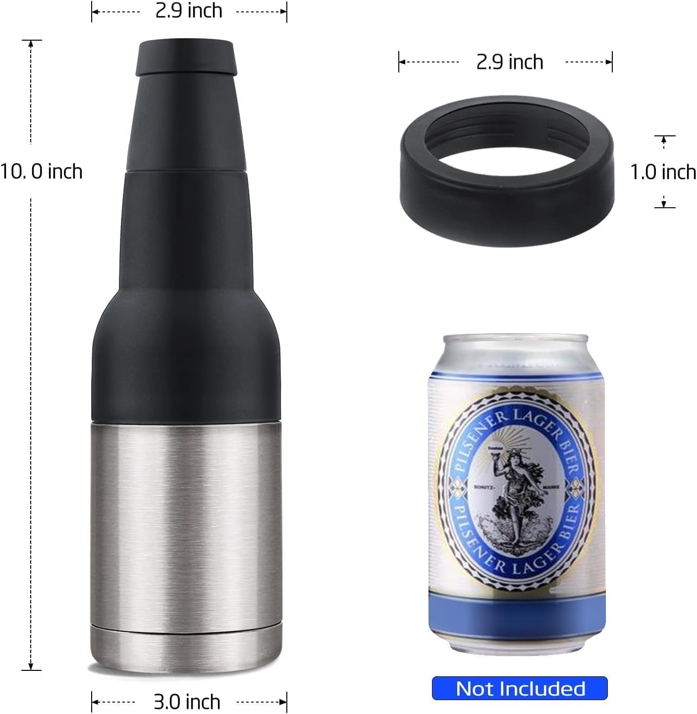 Nineway Premium Beer Cooler and Stubby Holder with Opener Gifts for Lovers