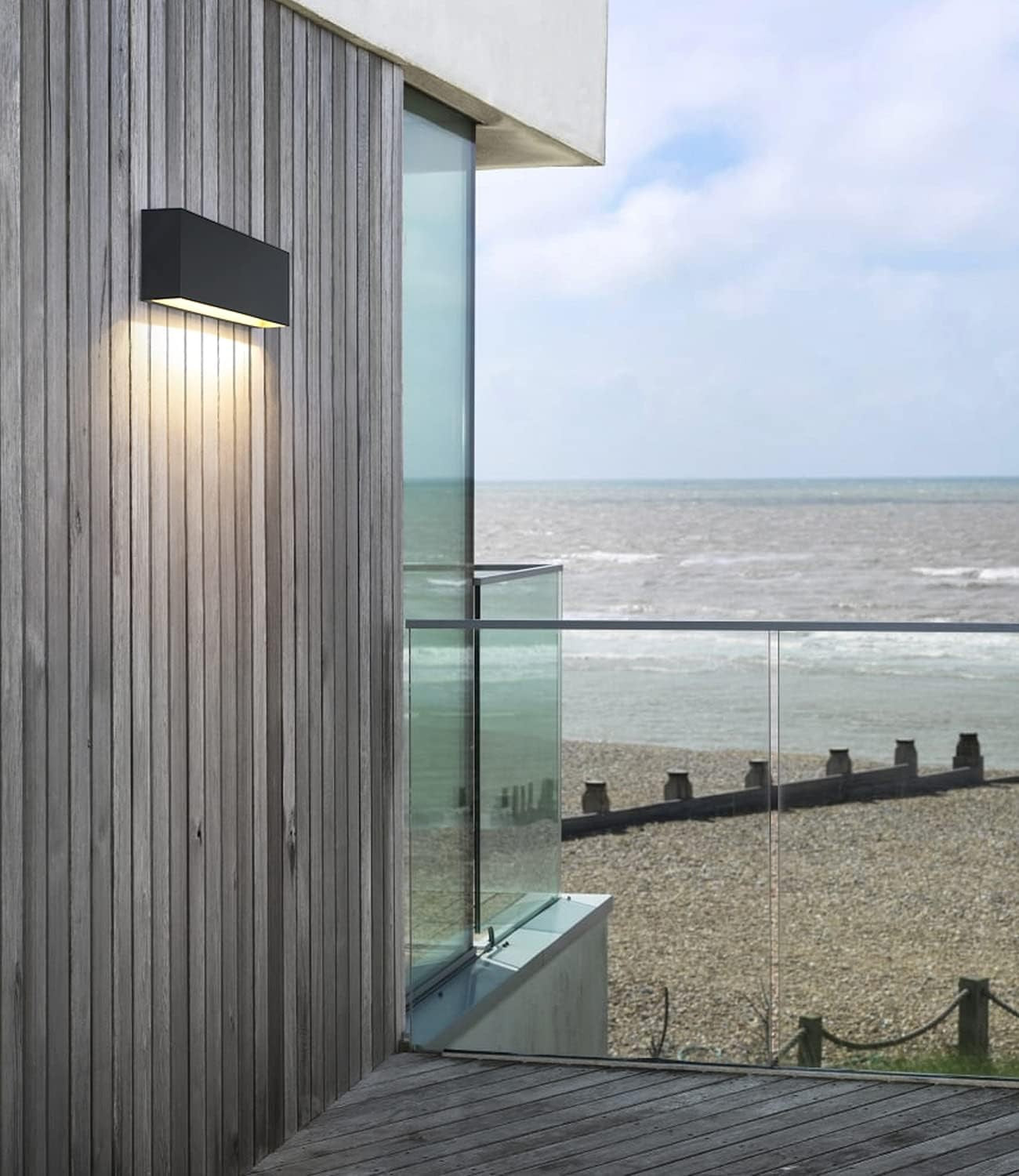 DAWALIGHT Modern Waterproof Outdoor Wall Lights for Garden Landscape