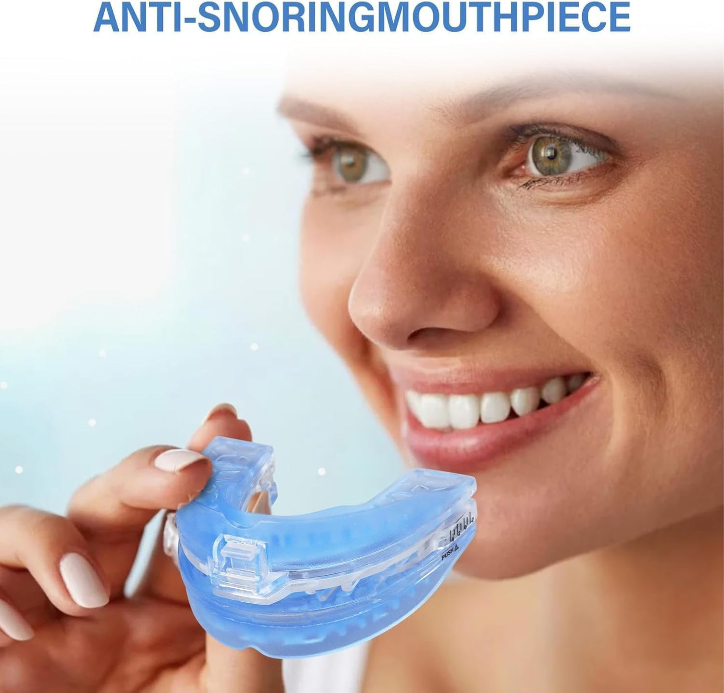 GoTags Anti Snoring Mouthpiece Soft Snore Stopper for Men and Women