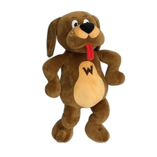 The Wiggles Wags The Dog XL Stuffed Animal Brown Plush Toy 85cm NEW