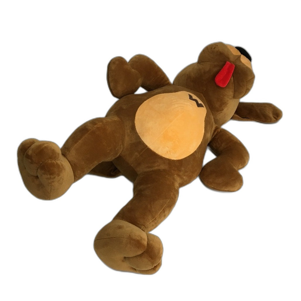 The Wiggles Wags The Dog XL Stuffed Animal Brown Plush Toy 85cm NEW