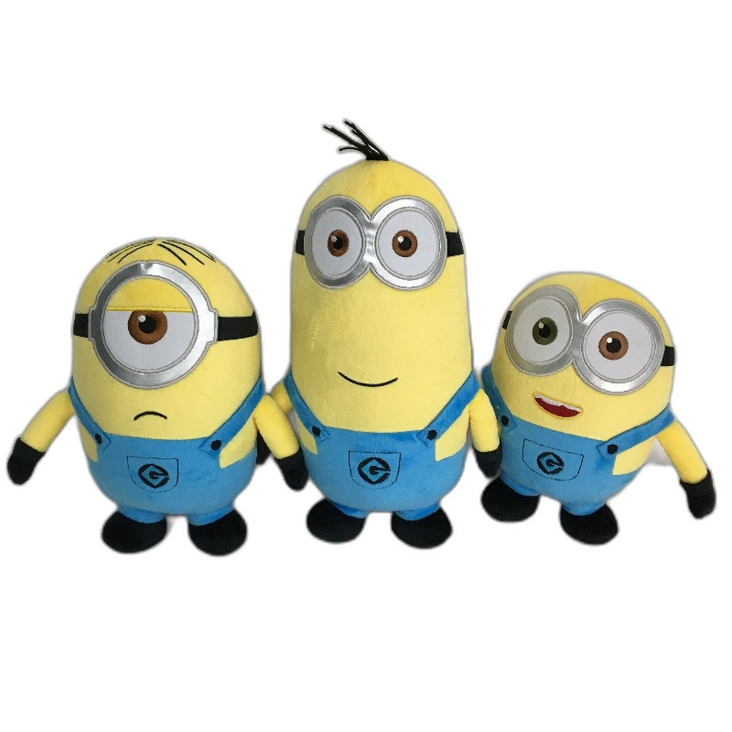 Universal Pictures Despicable Me Minions 7 Piece Plush Toy Multi Size Pack NEW