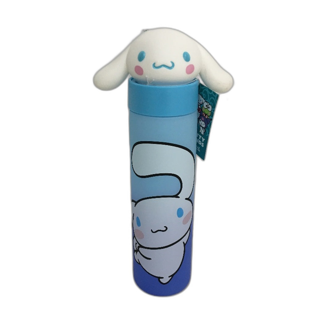 Sanrio Hello Kitty & Friends Cinnamoroll 700ml Drink Bottle & Storage Plush NEW