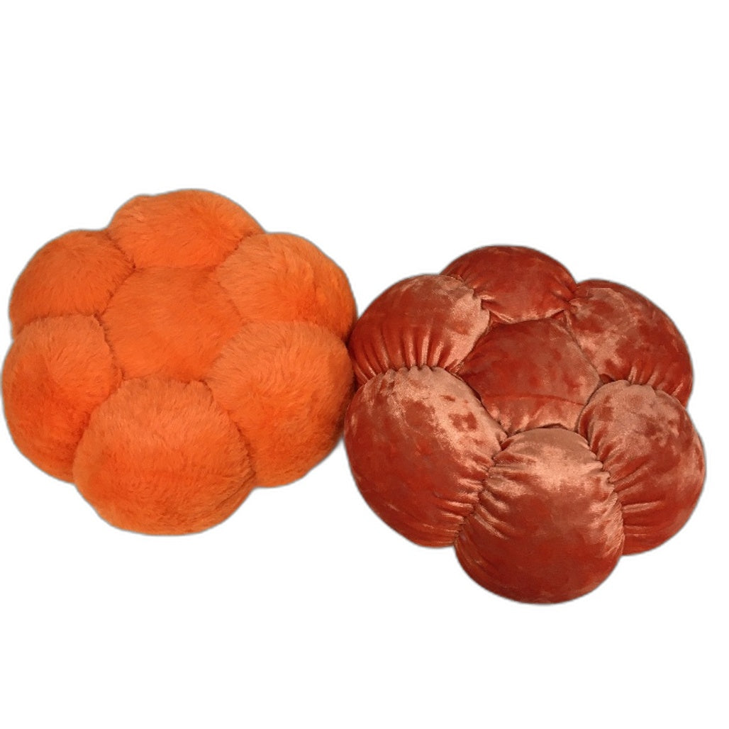 COLLECTABLE 4 Piece Various Sized & Colours Pumpkin Stuffed Toy Pack NEW