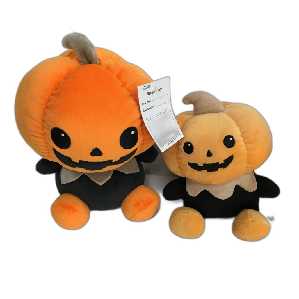 COLLECTABLE Halloween Various Sized & Colours Pumpkin Stuffed Toy Pack NEW