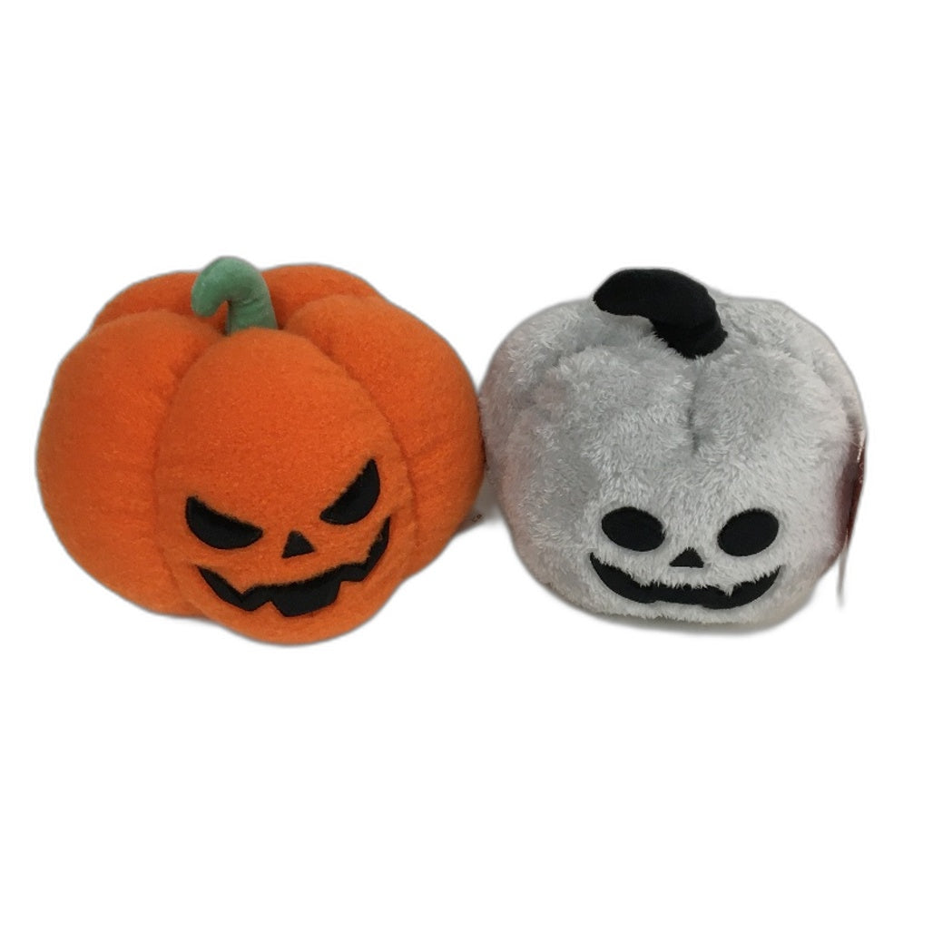 COLLECTABLE 4Pce Various Halloween Pumpkin Soft Fleece Stuffed Toy Pack NEW