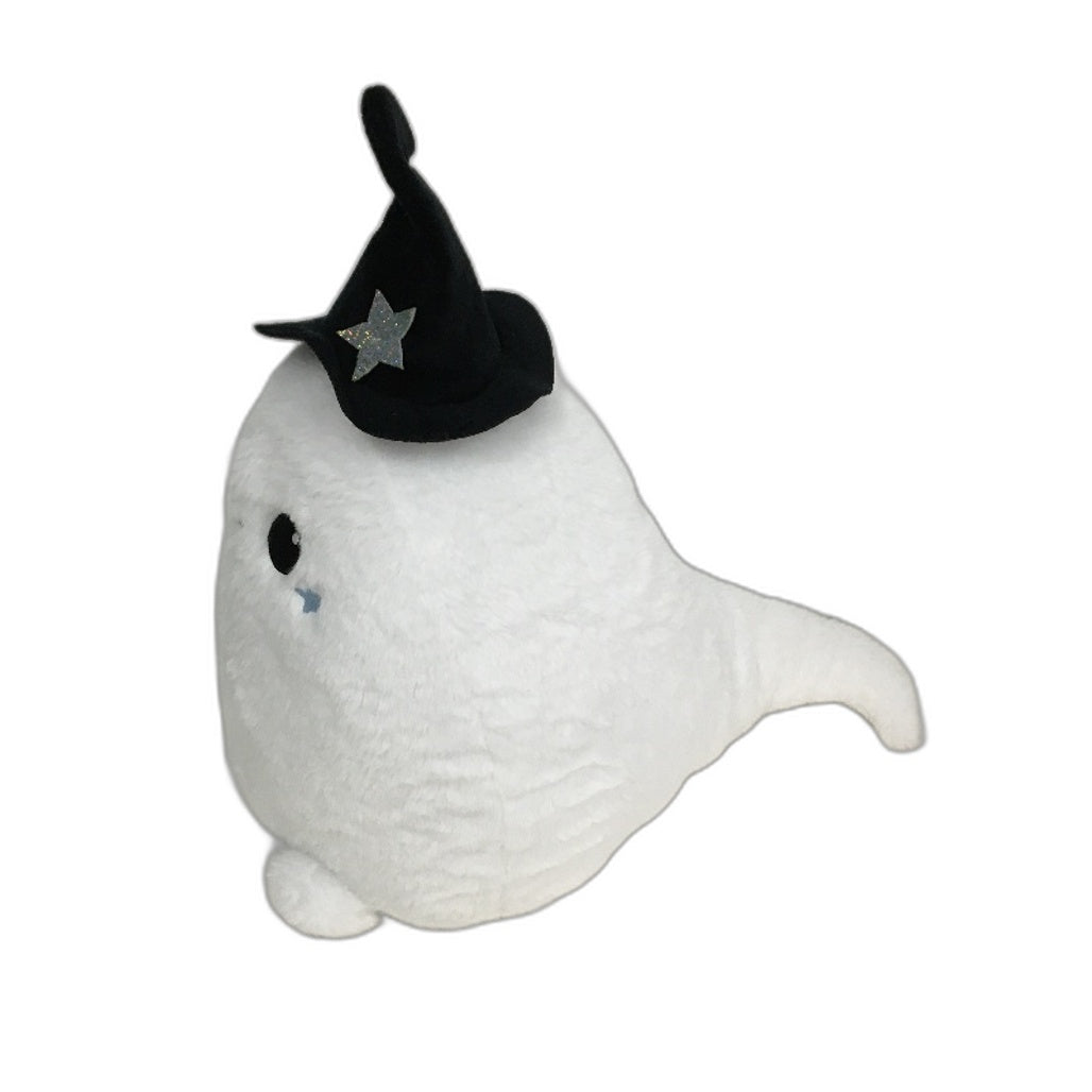 COLLECTABLE 3Pce Soft & Fluffy Happy Ghost Themed Stuffed Toy Pack NEW