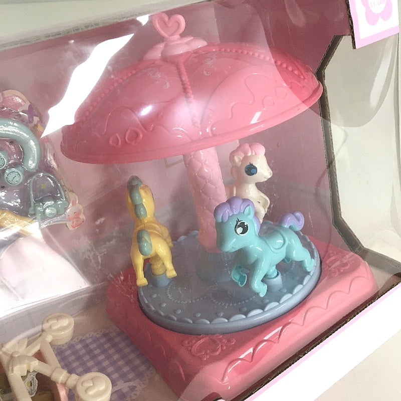 Yasini Forest Friends Bear & Baby Figurine Fun Playground Playset Age 3+ NEW