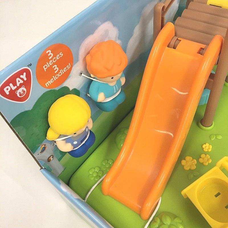 PLAYGO Off To The Playground Musical 2 Figurine Play Set Age 18M+ NEW