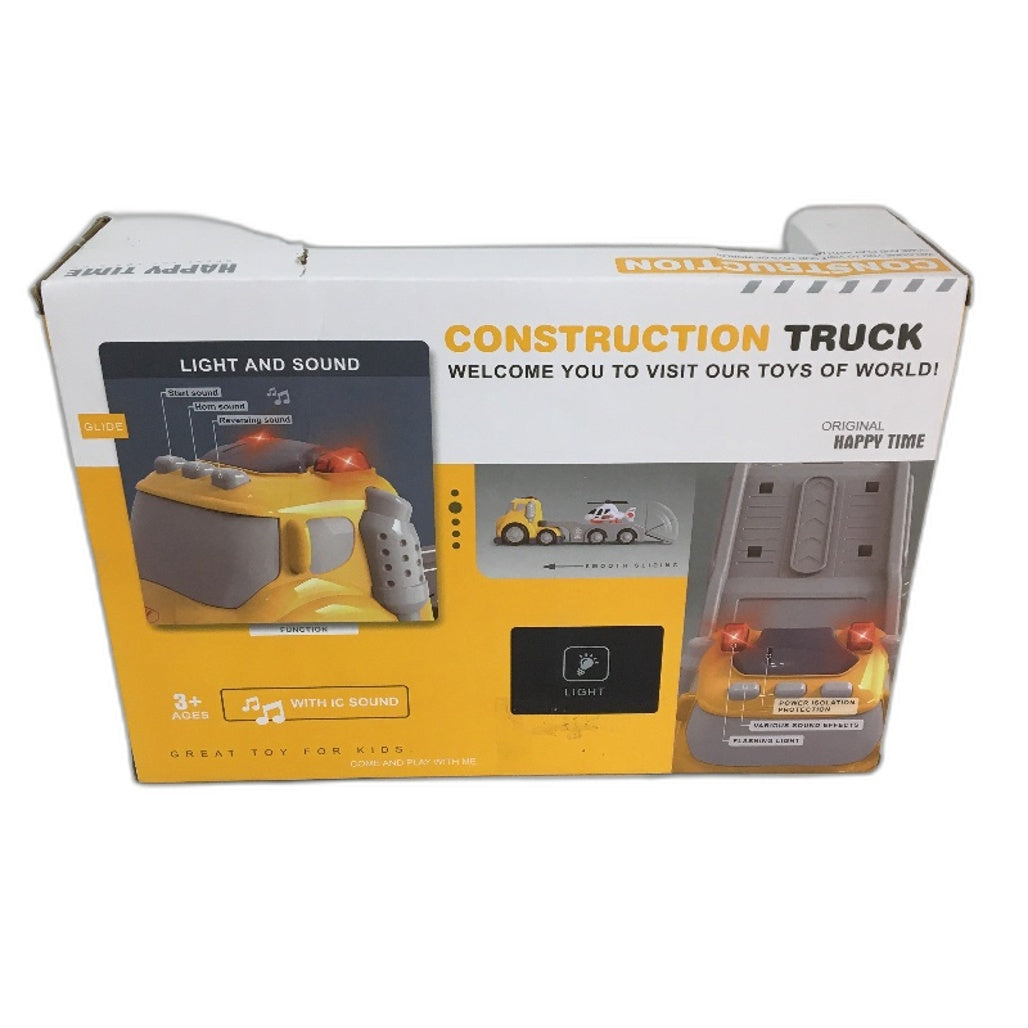 Happy Time Construction Truck & Earthmoving Machinery Play Set Age 3+ NEW