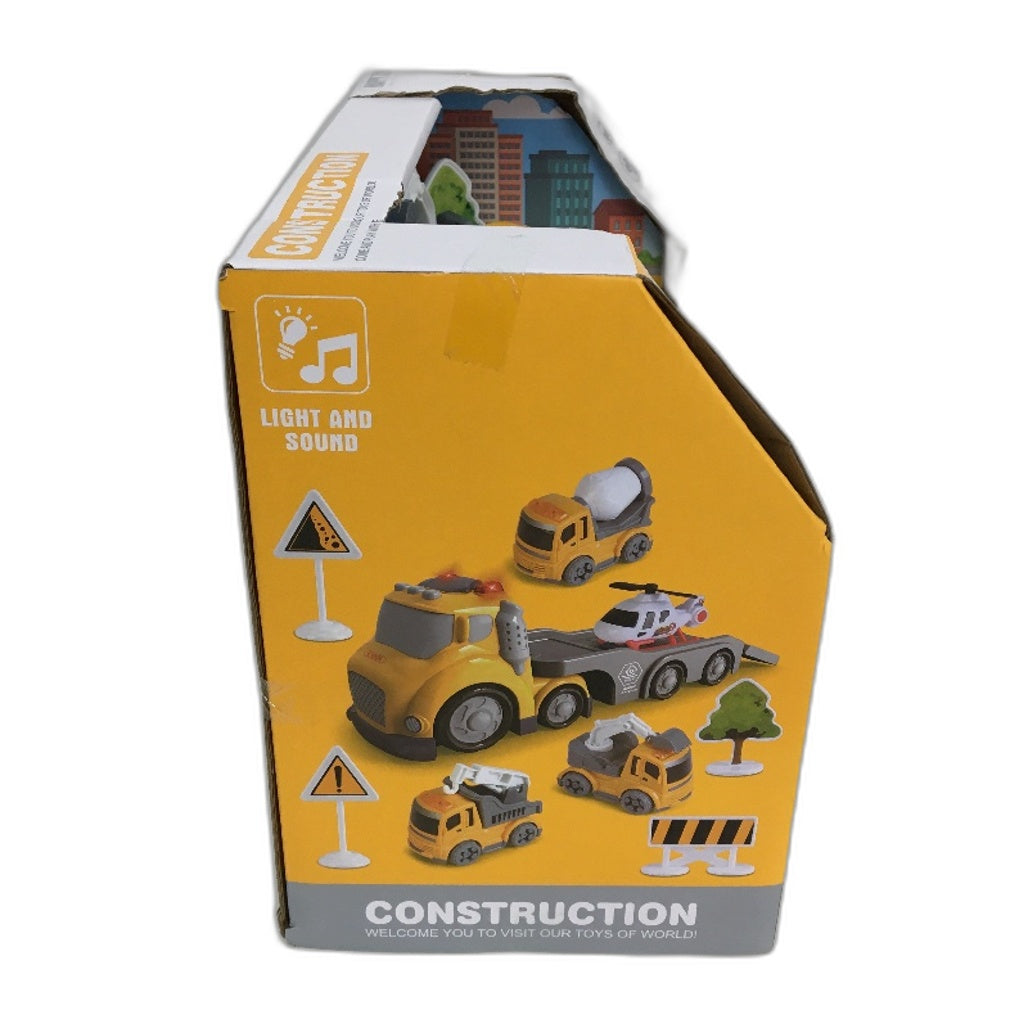 Happy Time Construction Truck & Earthmoving Machinery Play Set Age 3+ NEW