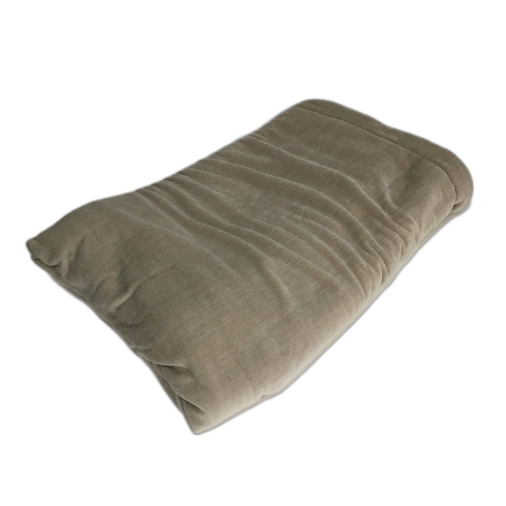 Target Natural Beige Soft & Cozy Chenille Sherpa Throw Blanket 130 x 150cm NEW