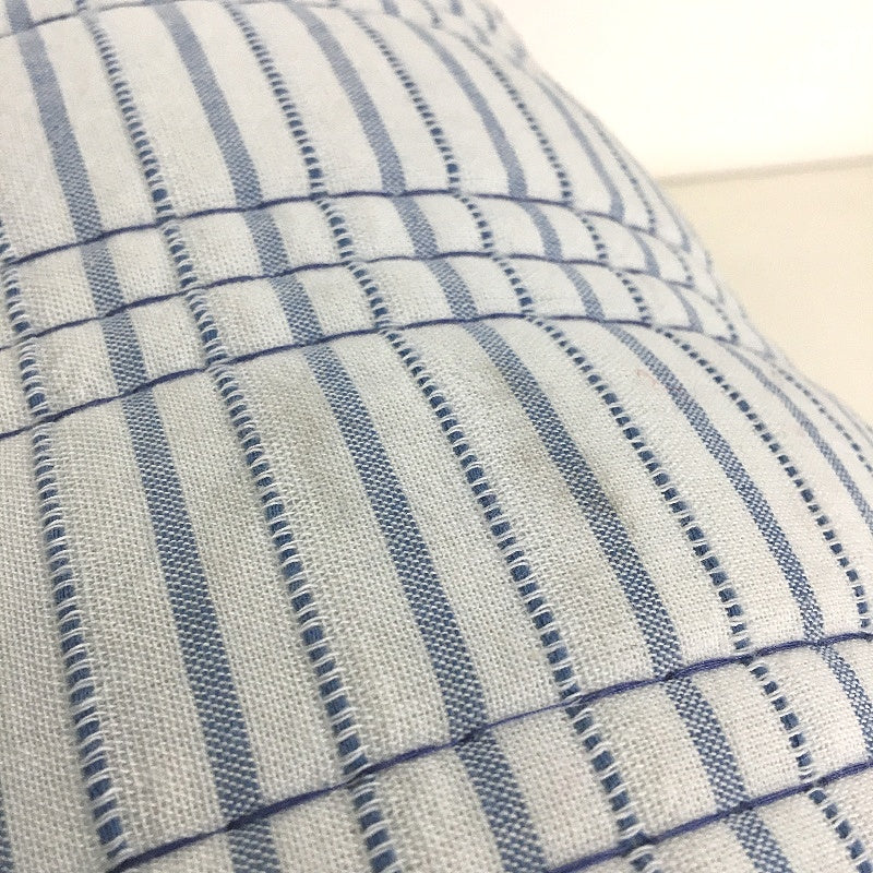 Target Home Plamer Cotton White Blue Striped Coverlet Queen/King 250x230cm NEW