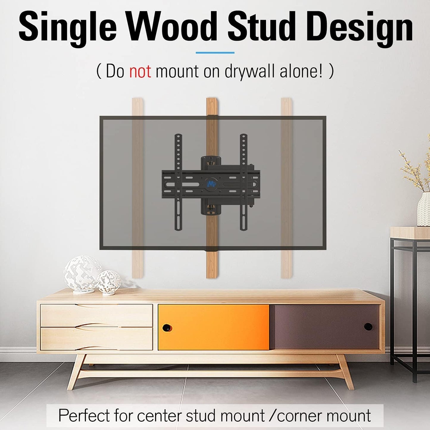 Mounting Dream MD2377-04 Full Motion TV Mount for 26-55 Inch Screens NEW