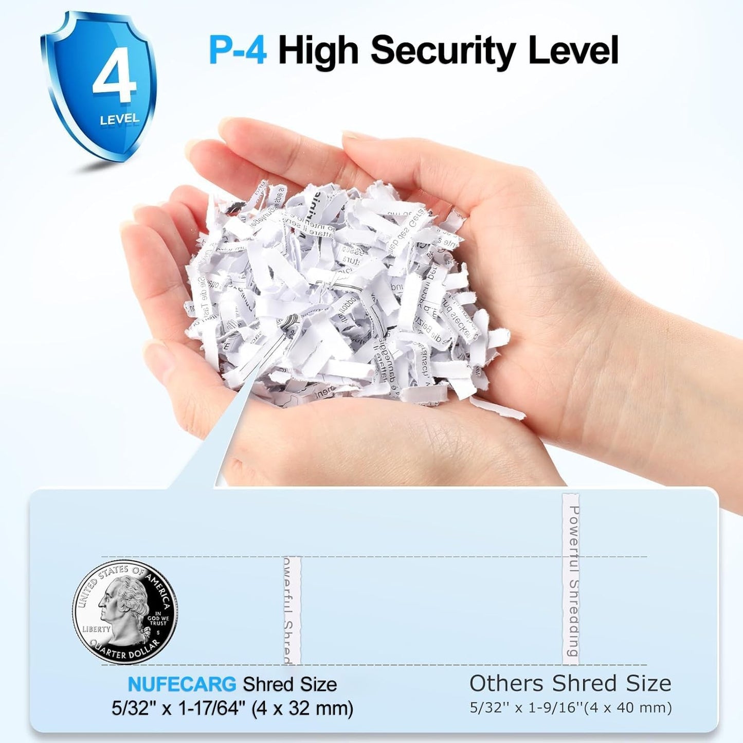 12L 6-Sheet Cross Cut Shredder ST-15CC Black Heavy Duty Jam Proof NEW