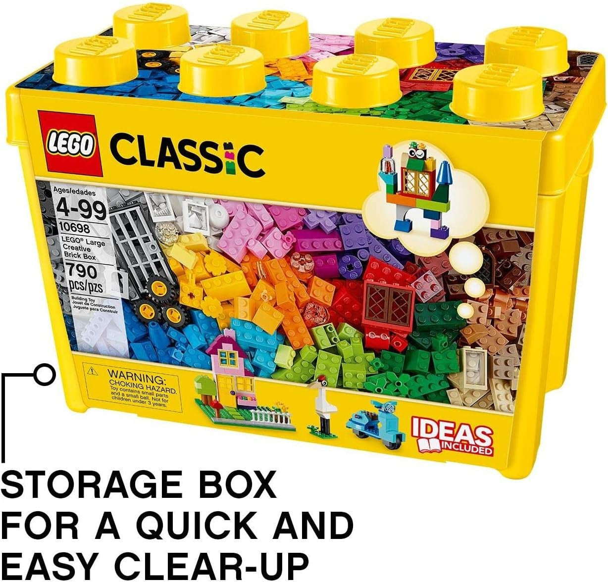 LEGO Classic 10699 Large Creative Brick Storage Box Building Bricks Set DEMO