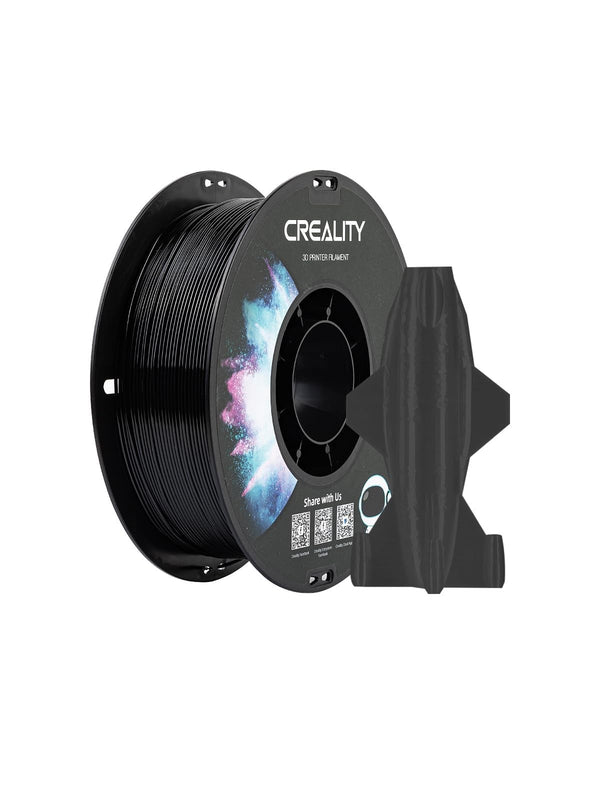 Creality PETG 3D Printer Filament 1.75mm Glossy Black for Excellent Printing
