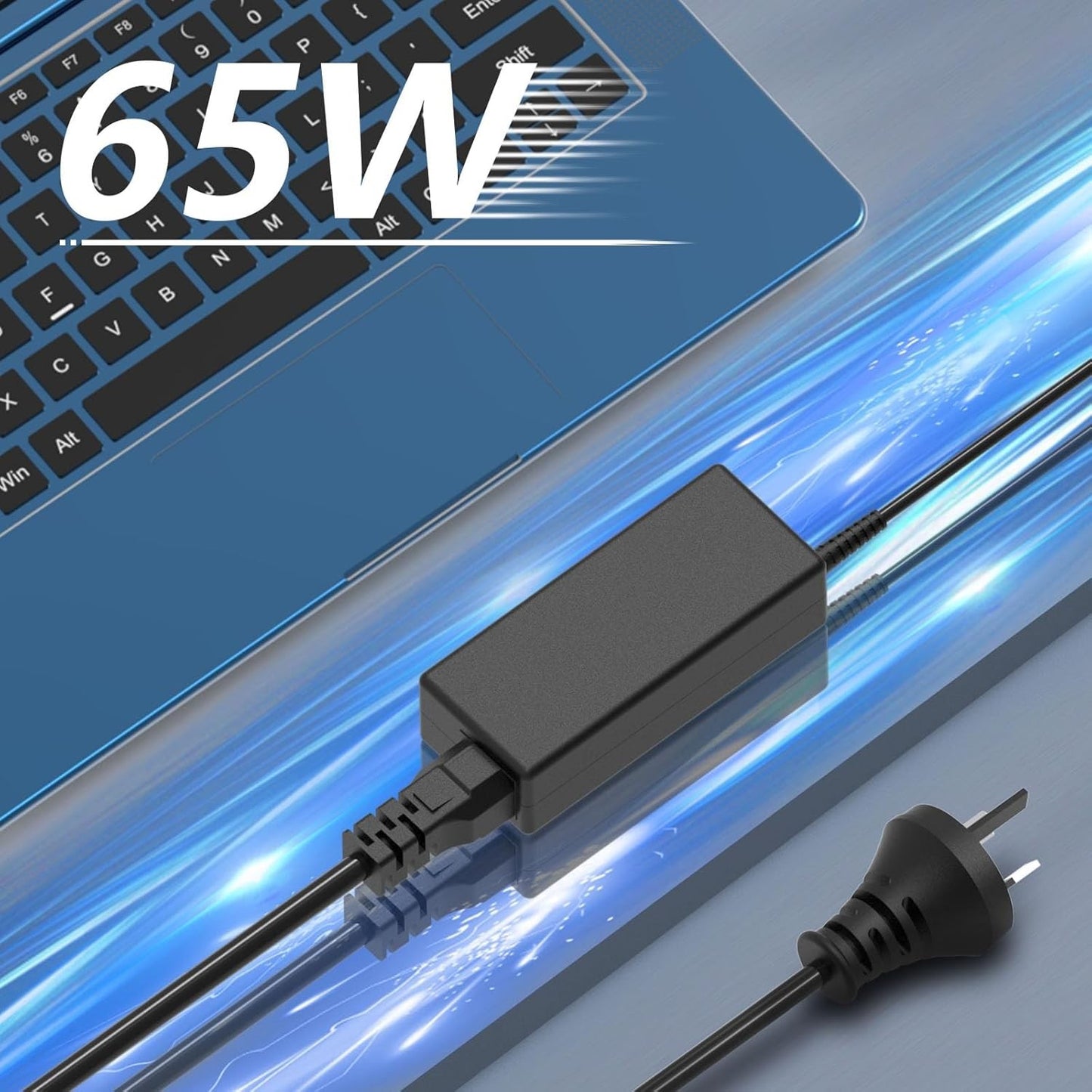 Hafiuege 65W Laptop Charger Adapter for Acer Aspire Models Black