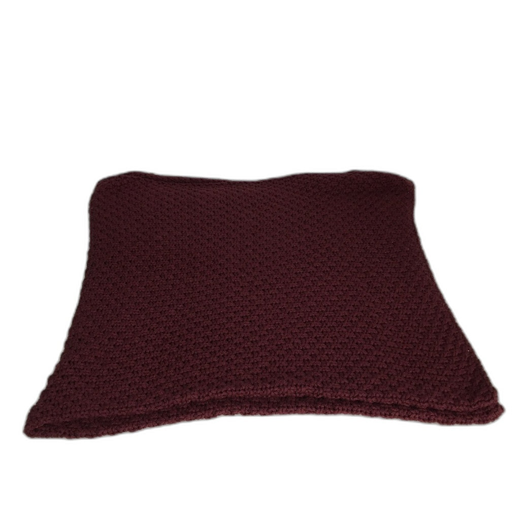 Target Dolly Mulberry Chunky Knit Throw Home Decor Blanket 130 x150cm NEW