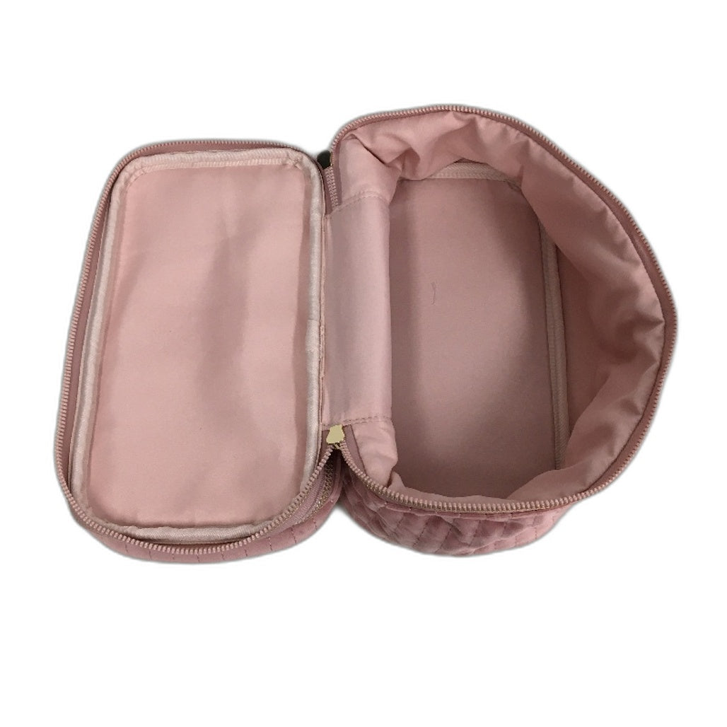 Travel Beauty Case Pink Themed Ladies 10 Piece Pamper Pack Incl Bath Pillow NEW